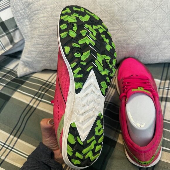 Brooks Draft XC Sneakers Womens Sz 11.5 Pink Cross Country‎ Track Spikes Shoes - Picture 9 of 11
